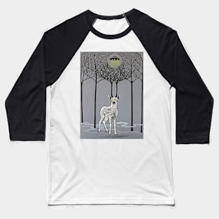 UFO Stag Baseball T-Shirt